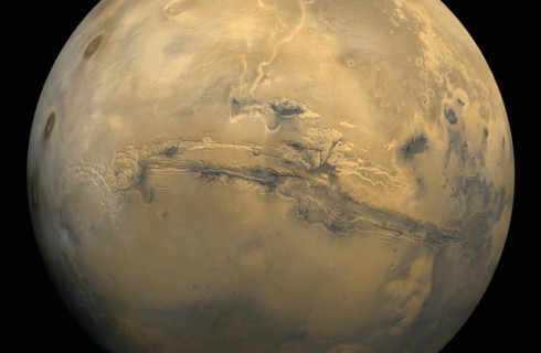 Обнаружен новый кратер на Марсе