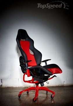 Эксклюзивное офисное кресло от Ferrari