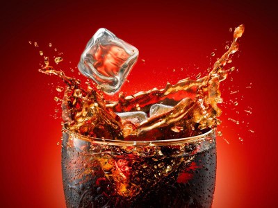 Coca-Cola со льдом