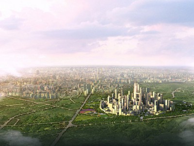 Будущий экологический город Китая
