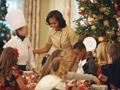 Мишель Обама отдает все свое время детям