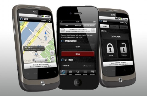 Volvo On Call – новое мобильное приложение компании Volvo
