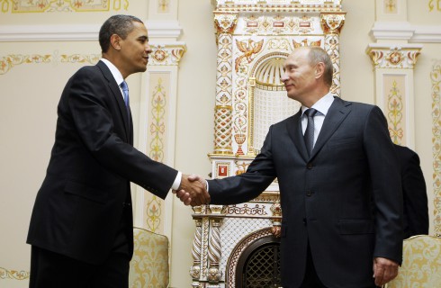 Владимир Путин поговорил с Бараком Обамой