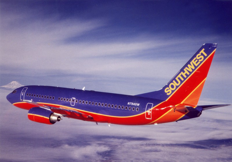 Компьютерный сбой посадил на землю 250 рейсов компании Southwest Airlines