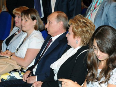 Владимир Путин и Людмила Путина