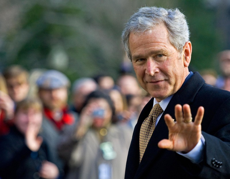 Джордж Буш о Манделе, Сноудене и многом другом