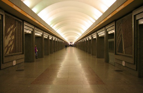 Отчет ночного метро в Санкт-Петербурге
