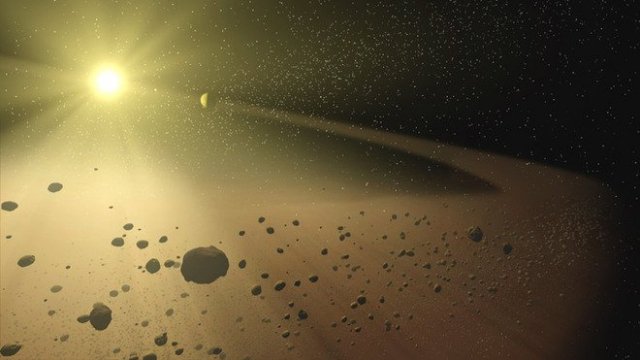 Астрономы нашли неактивное скопление комет