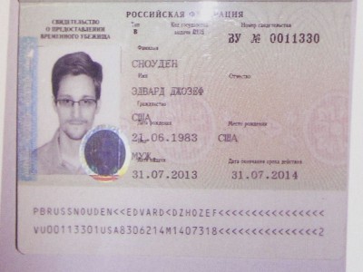США считает, что Сноуден является нежелательным гостем для России