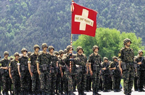 В Швейцарии сохранился воинский призыв