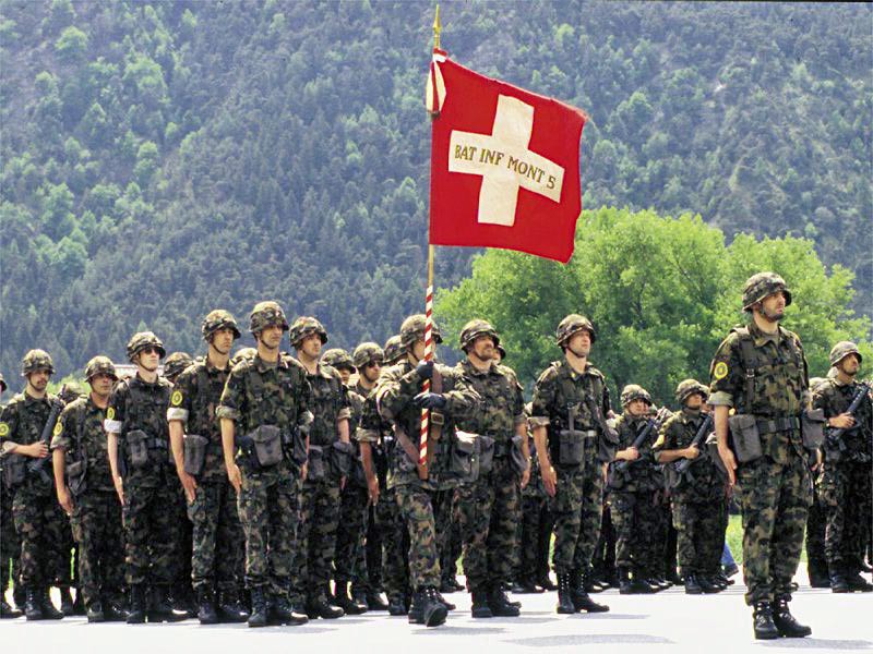 В Швейцарии сохранился воинский призыв