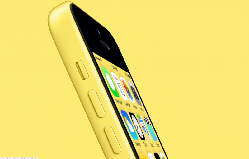 Желтый iPhone оказался самым популярным