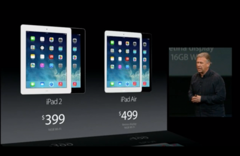 Компания Apple презентовала iPad Air и iPad mini Retina