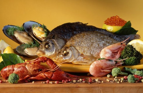 Рак толстой кишки победят морепродукты