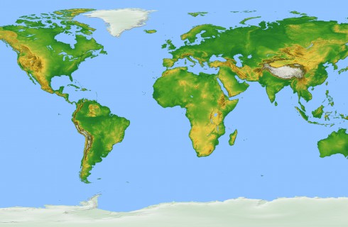 Оксфордский университет составил новую карту мира