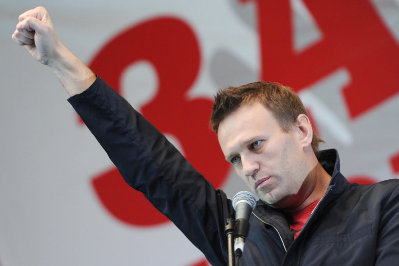 Навальный выбран лидером политической партии