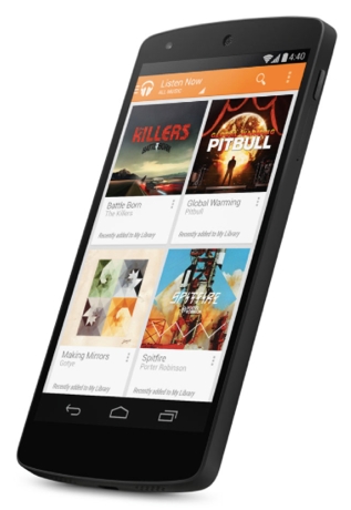Эталонный смартфон Nexus 5 представлен публике