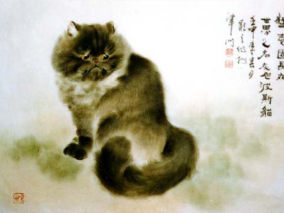 Кошка в китайской живописи