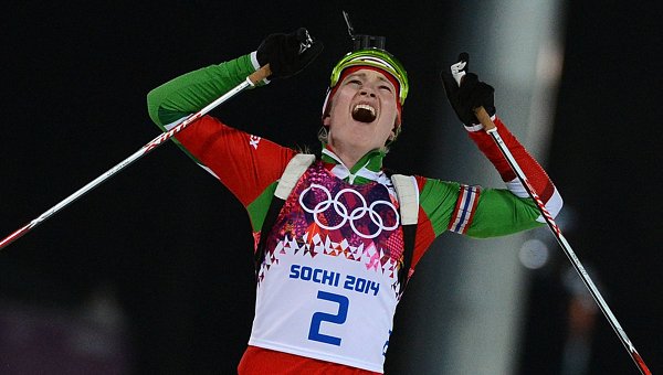Домрачева стала трехкратным Олимпийским чемпионом Сочи-2014