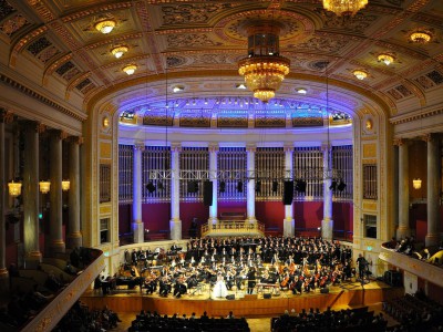 Зал в форме обувной коробки — Концертхаус в Берлине