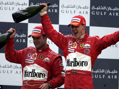 Михаэль Шумахер получил свой поворот на Гран-при Бахрейна