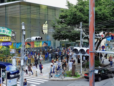 Новый магазин Apple в Токио