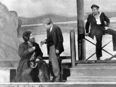 «Бронепоезд 14-69». Сцена из спектакля, 1927 год