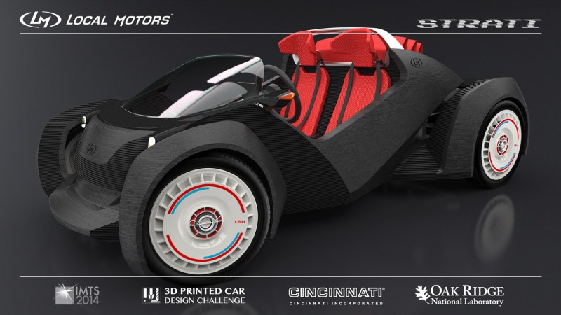 В США собираются напечатать автомобиль на 3D-принтере