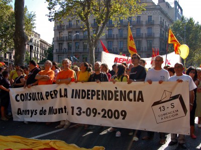 Проведение референдума о независимости Каталонии