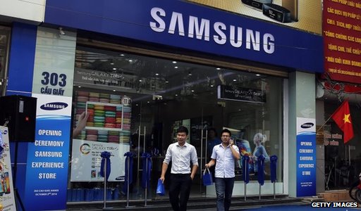 Samsung получает доступ к Вьетнаму