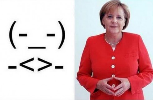 Смайлик имени Ангелы Меркель появился в сети
