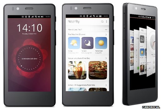 Ubuntu смартфон пытается завоевать рынок