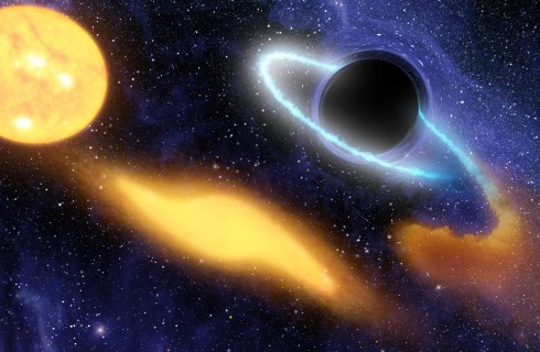 Черные дыры управляют галактиками