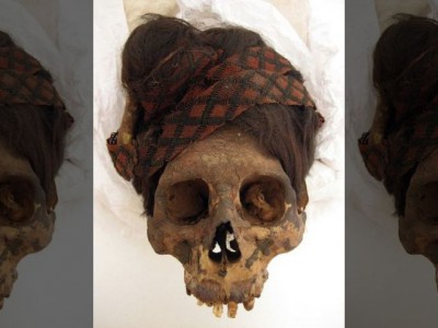 Волосы мумии 2000-летней давности
