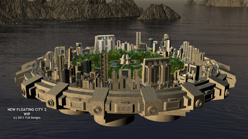 Человечество очень скоро получит первый плавучий город