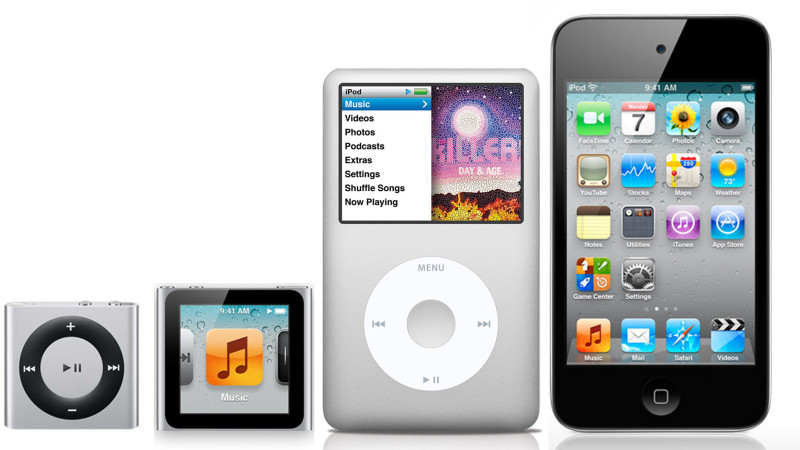 Компания Apple покажет новый iPod 14 июля