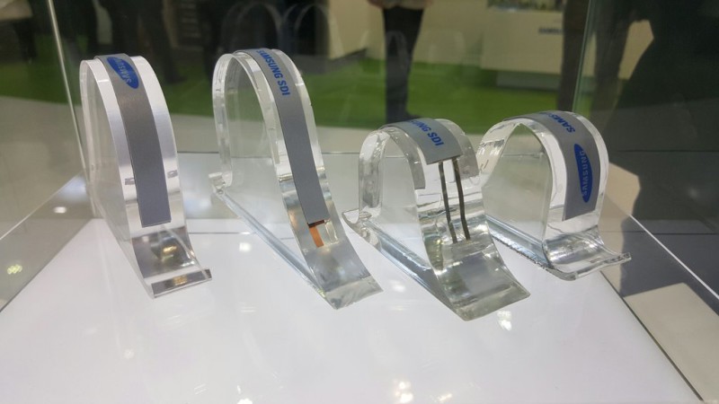 Компания Samsung презентовала гибкие аккумуляторы