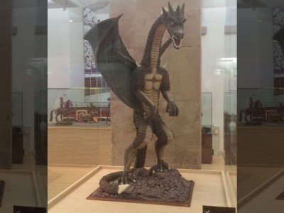 Музей шоколада. Шоколадная статуя
