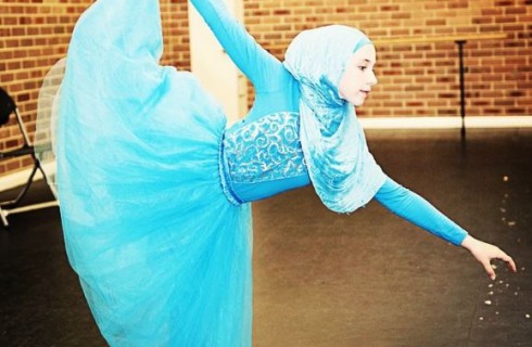 Воплощение мечты о балете в хиджабе