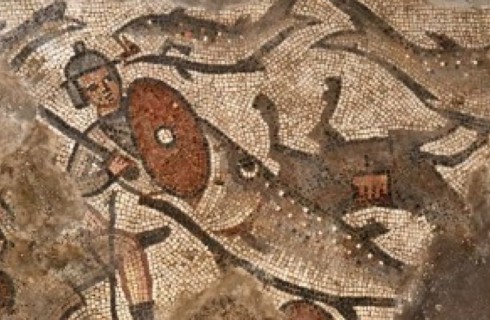Редкая мозаика найдена в древней синагоге