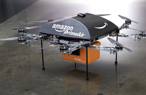 Amazon в Великобритании тестирует доставку беспилотниками