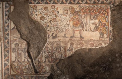 Редкую мозаику обнаружили в Израиле