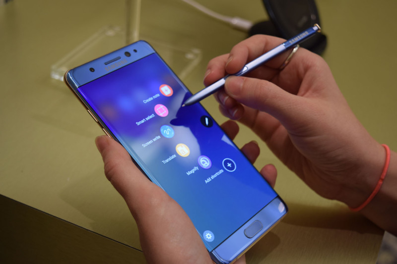 Samsung самостоятельно тестировала батареи для Galaxy Note 7
