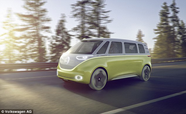 Volkswagen разработала электрический микроавтобус