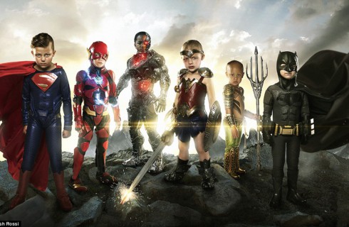 Дети, больные раком, превратились настоящих супергероев
