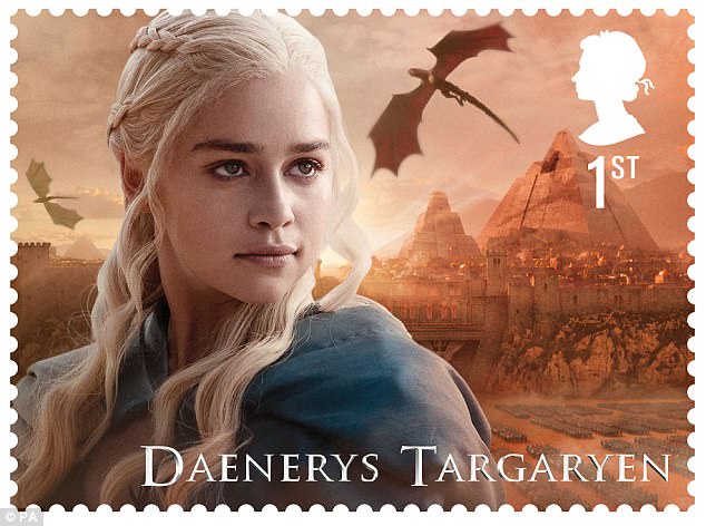 Сериал «Игра престолов» получил свой набор марок