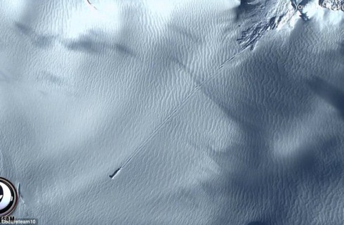 Заметные следы инопланетян нашли в Антарктиде