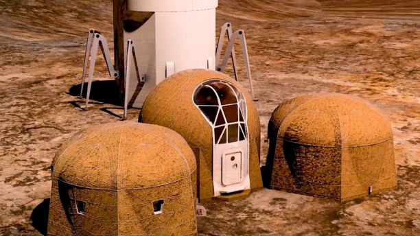 Какими будут дома на Марсе