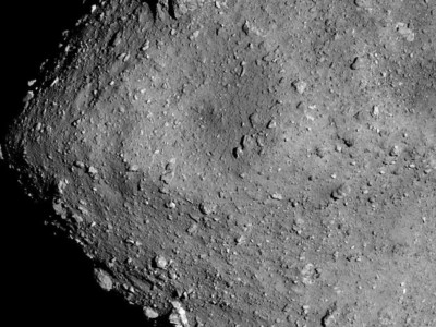 Поверхность астероида Рюгу